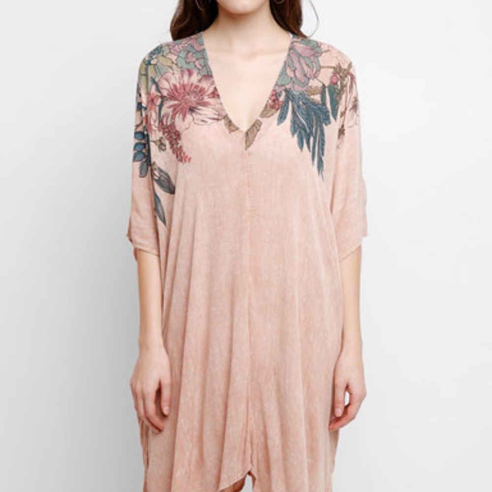 O’Neill Tess Floral V-Neck Tunic